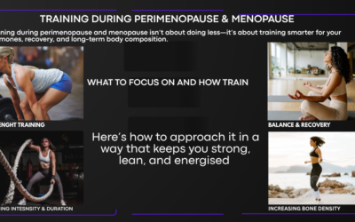 TRAINING DURING PERIMENOPAUSE & THE MENOPAUSE